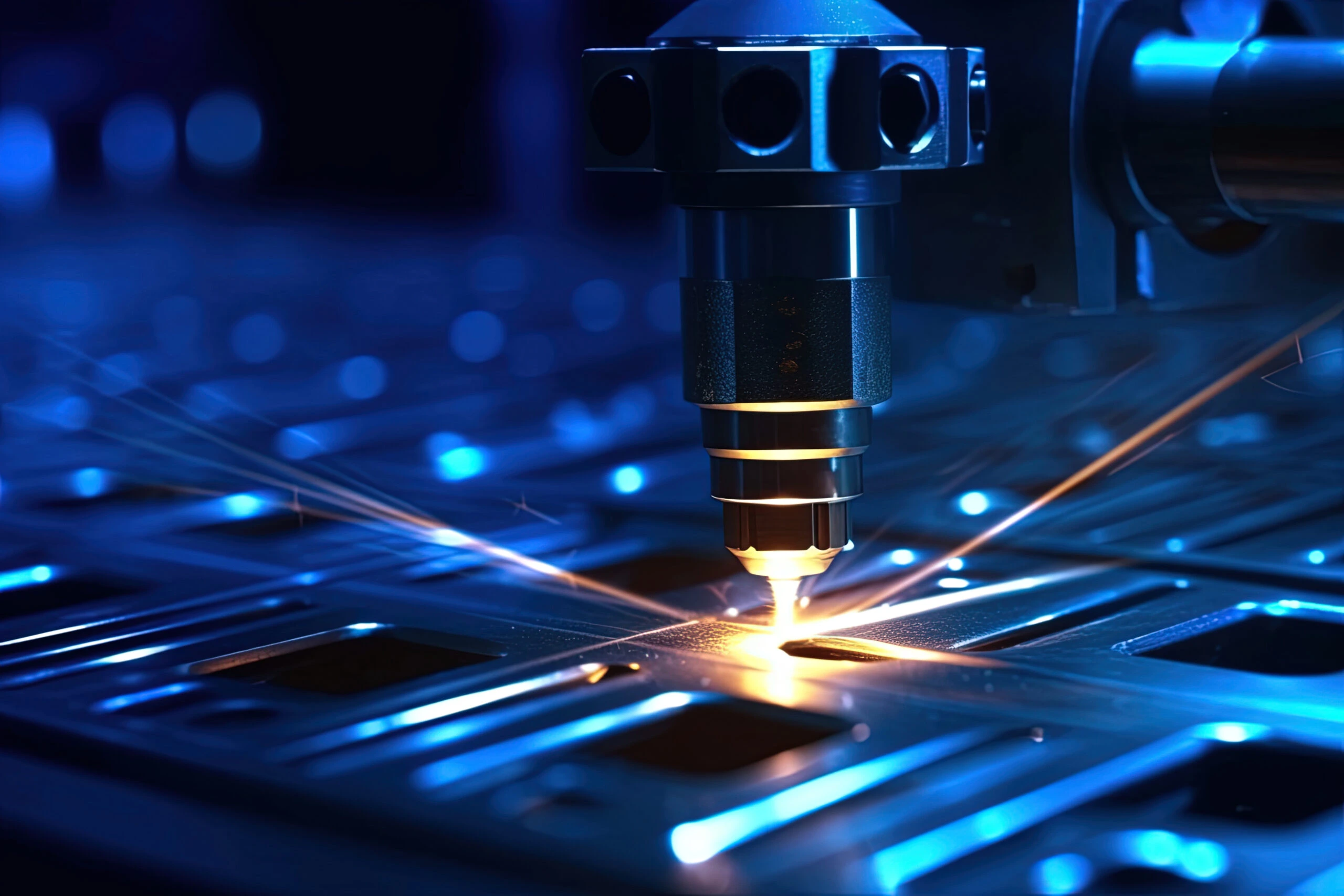CNC-maskin i drift – precision och automatisering